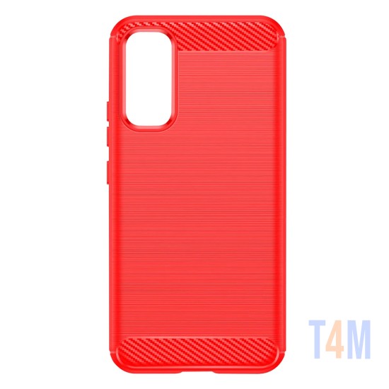 Capa de Silicone Macio para Samsung Galaxy A34 5g Vermelho